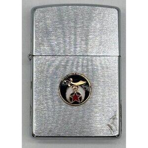 Vintage 1966 Masonic Shriners Zippo Lighter Pat. 2517191 Excellent Condition
